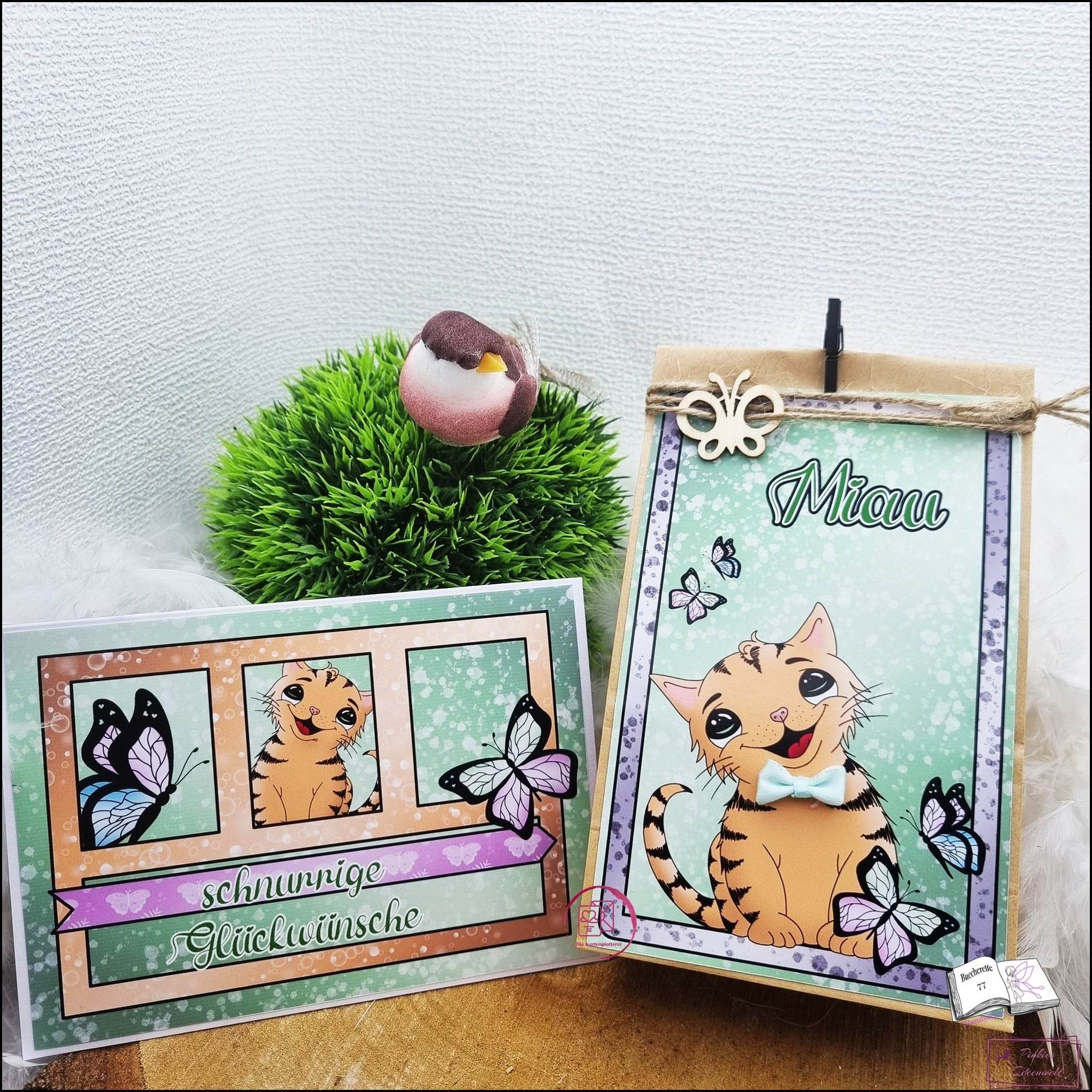 Digiset Kitty Plotterdatei, Sublimation, Digistamp, Digipaper - Sewando