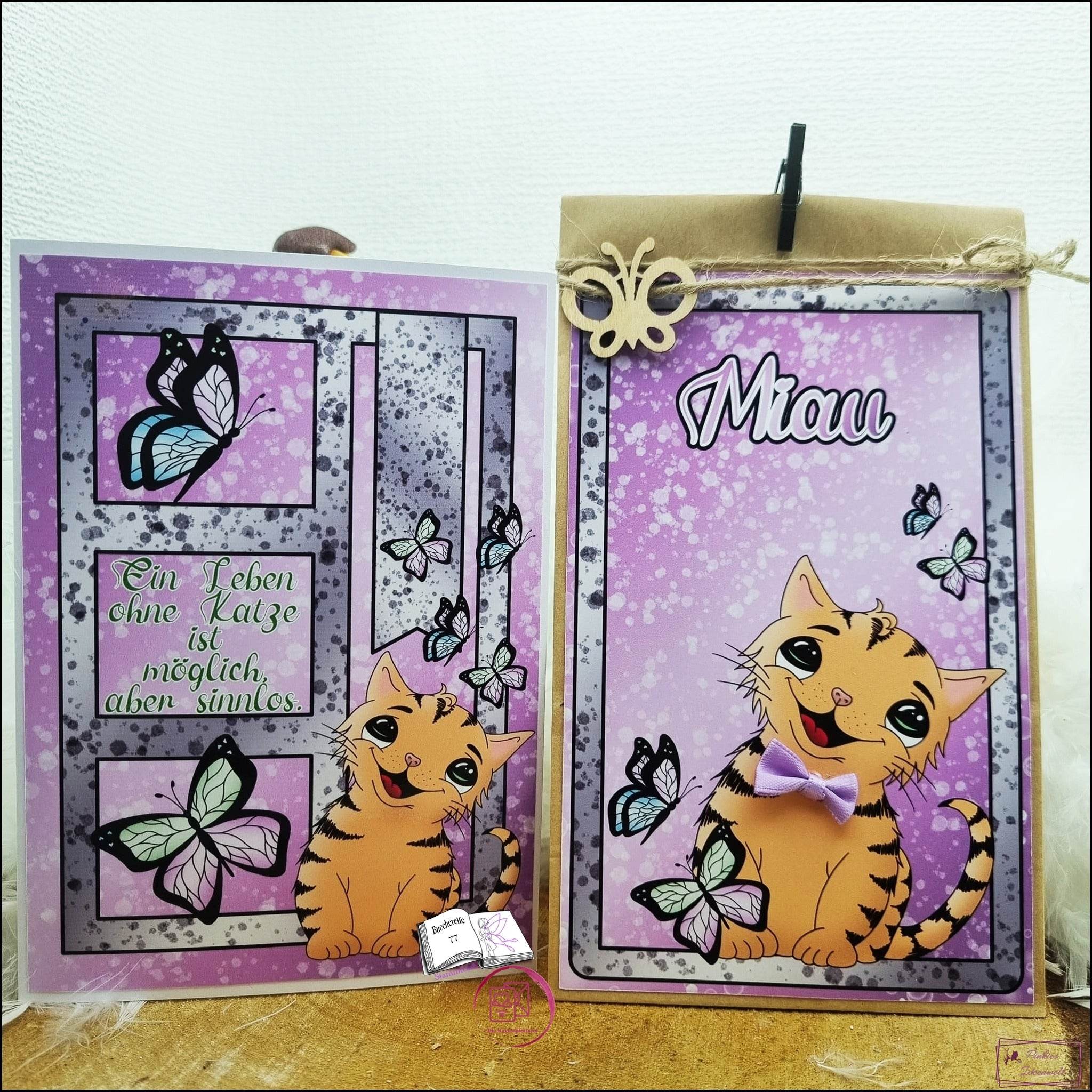 Digiset Kitty Plotterdatei, Sublimation, Digistamp, Digipaper - Sewando