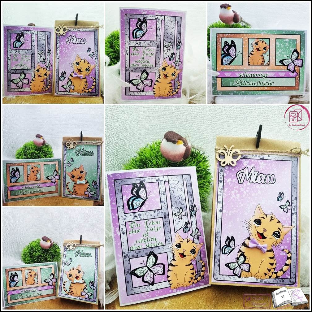 Digiset Kitty Plotterdatei, Sublimation, Digistamp, Digipaper - Sewando