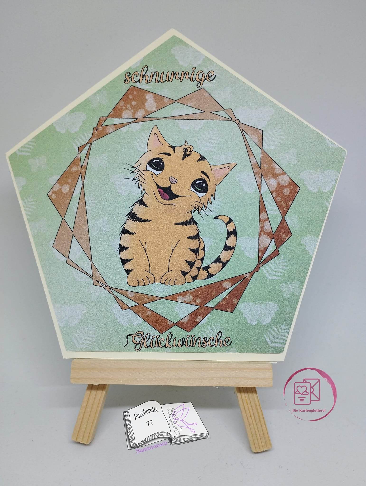 Digiset Kitty Plotterdatei, Sublimation, Digistamp, Digipaper - Sewando