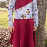 Schnittmuster Tellerrock Add-on für Kinderkleid Francine Gr. 74-164 - Sewando