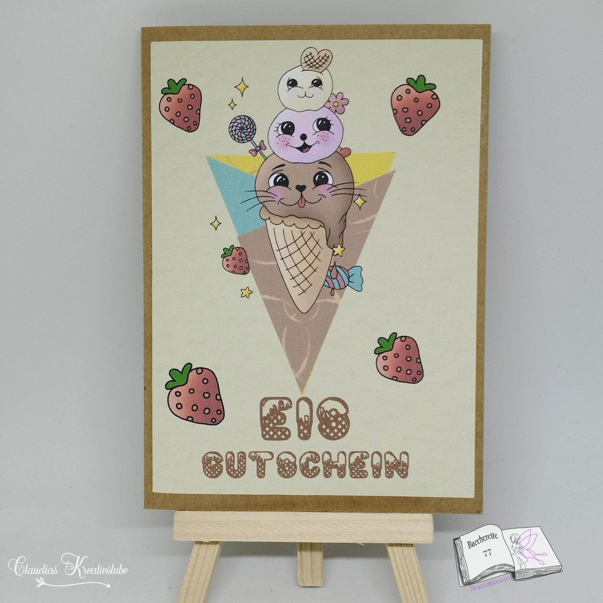 Digiset Eiszeit Plotterdatei, Sublimation, Digistamp, Digipaper - Sewando