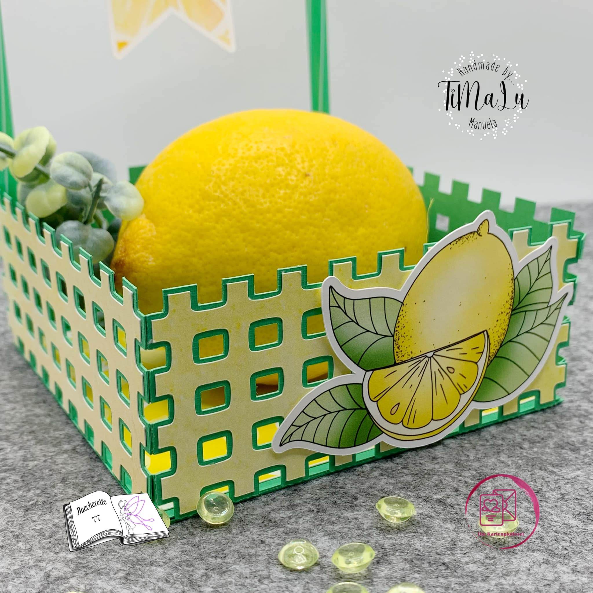 Digiset Miniset Zitrone, Plotterdatei, Sublimation, Digistamp, Digipaper - Sewando