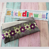 6x Stickdatei "Ranke Anna" Satinstick