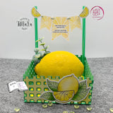 Digiset Miniset Zitrone, Plotterdatei, Sublimation, Digistamp, Digipaper - Sewando