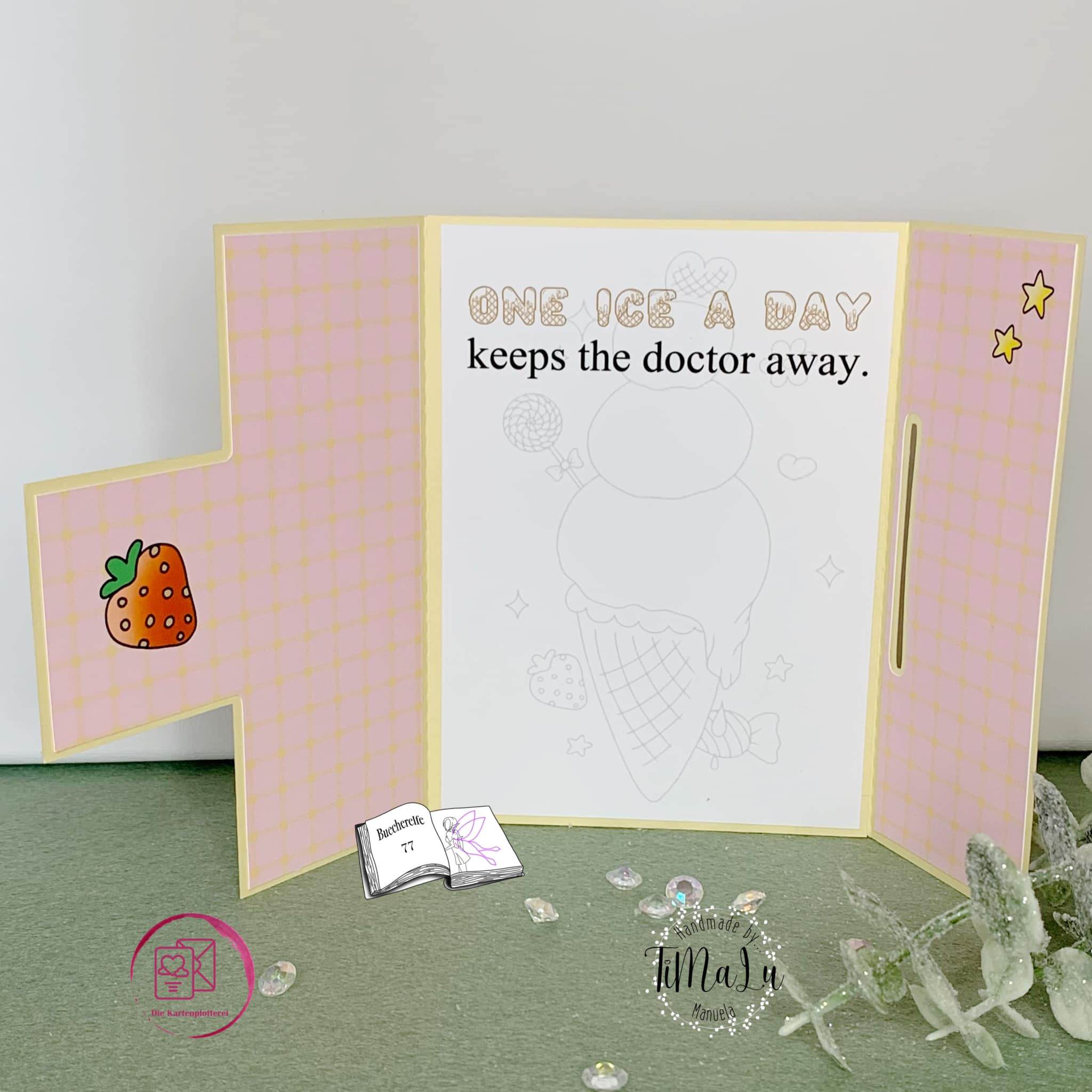 Digiset Eiszeit Plotterdatei, Sublimation, Digistamp, Digipaper - Sewando