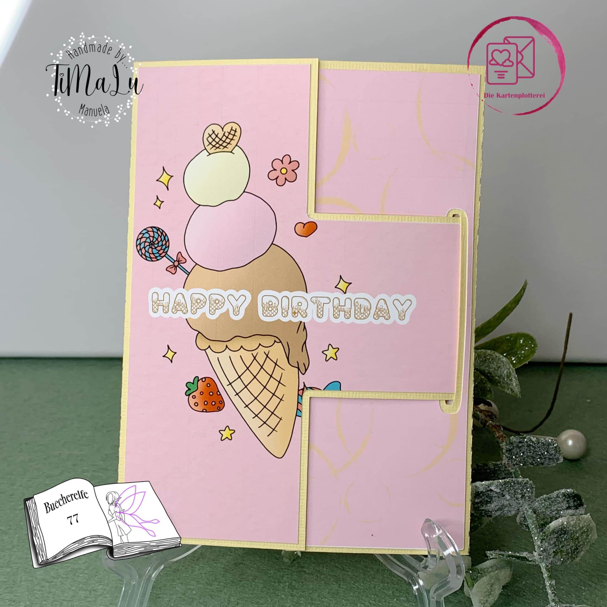 Digiset Eiszeit Plotterdatei, Sublimation, Digistamp, Digipaper - Sewando