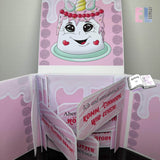 Digiset Unicorncake Plotterdatei, Sublimation, Digistamp, Digipaper ! - Sewando