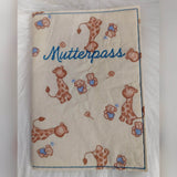 Stickdatei - Mutterpass-Hüllen (4 Motive) - Sewando