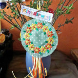 6x Stickdatei "Ranke Anna" Satinstick