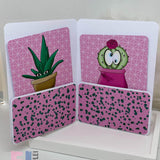 Digiset Kaktus Freunde Plotterdatei, Sublimation, Digistamp, Digipaper - Sewando