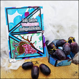 Digiset Weintrauben Plotten, Sublimation, Drucken, Digistamp, Digipaper ! - Sewando