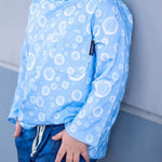 Big Swoodie Troyer, Hoodie, Knopfpullover für 105cm-140cm Körpergröße - Sewando