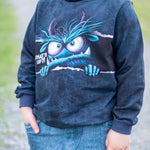 Big Swoodie Troyer, Hoodie, Knopfpullover für 105cm-140cm Körpergröße - Sewando