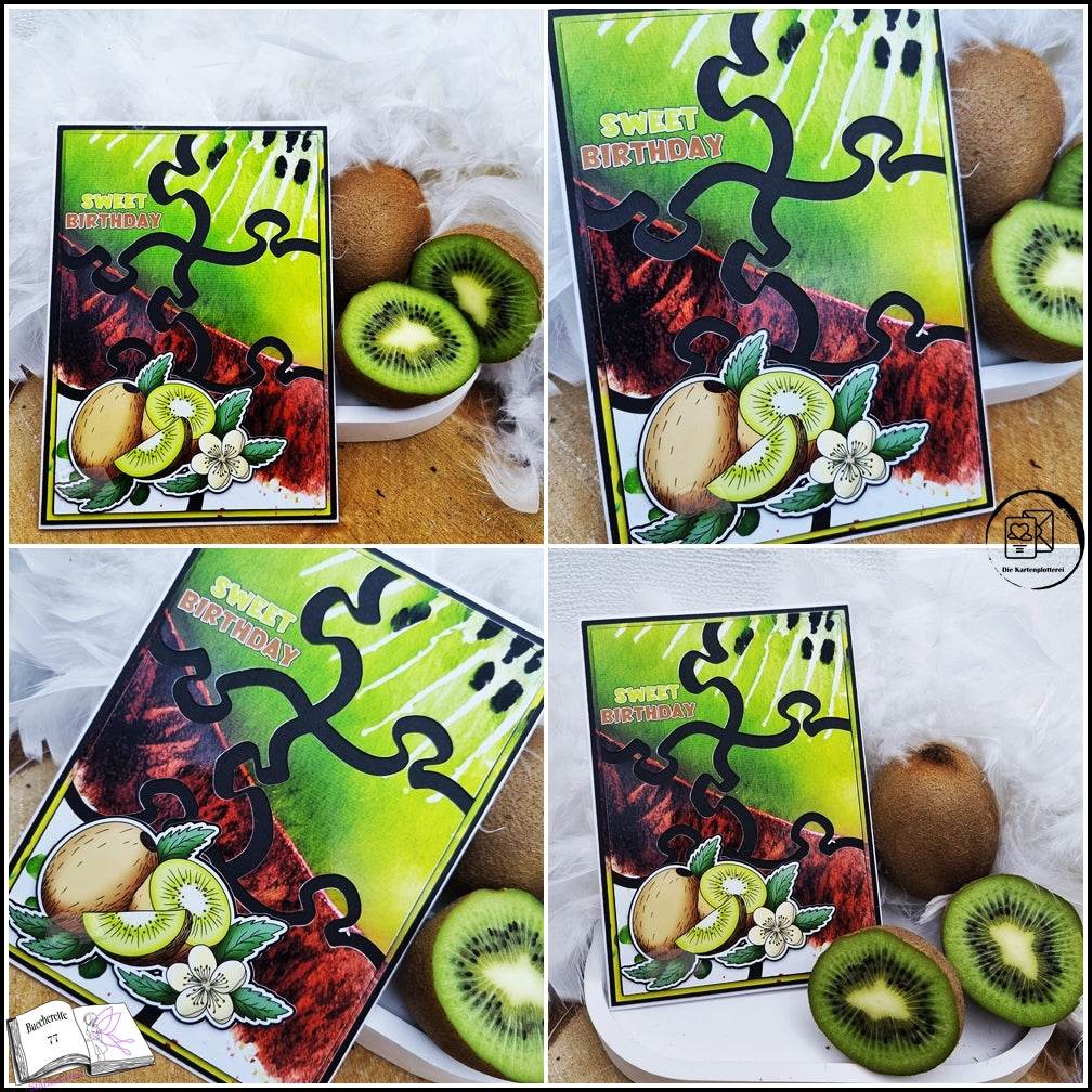 Digiset Kiwi, Plotten, Sublimation, Drucken, Digistamp, Digipaper - Sewando