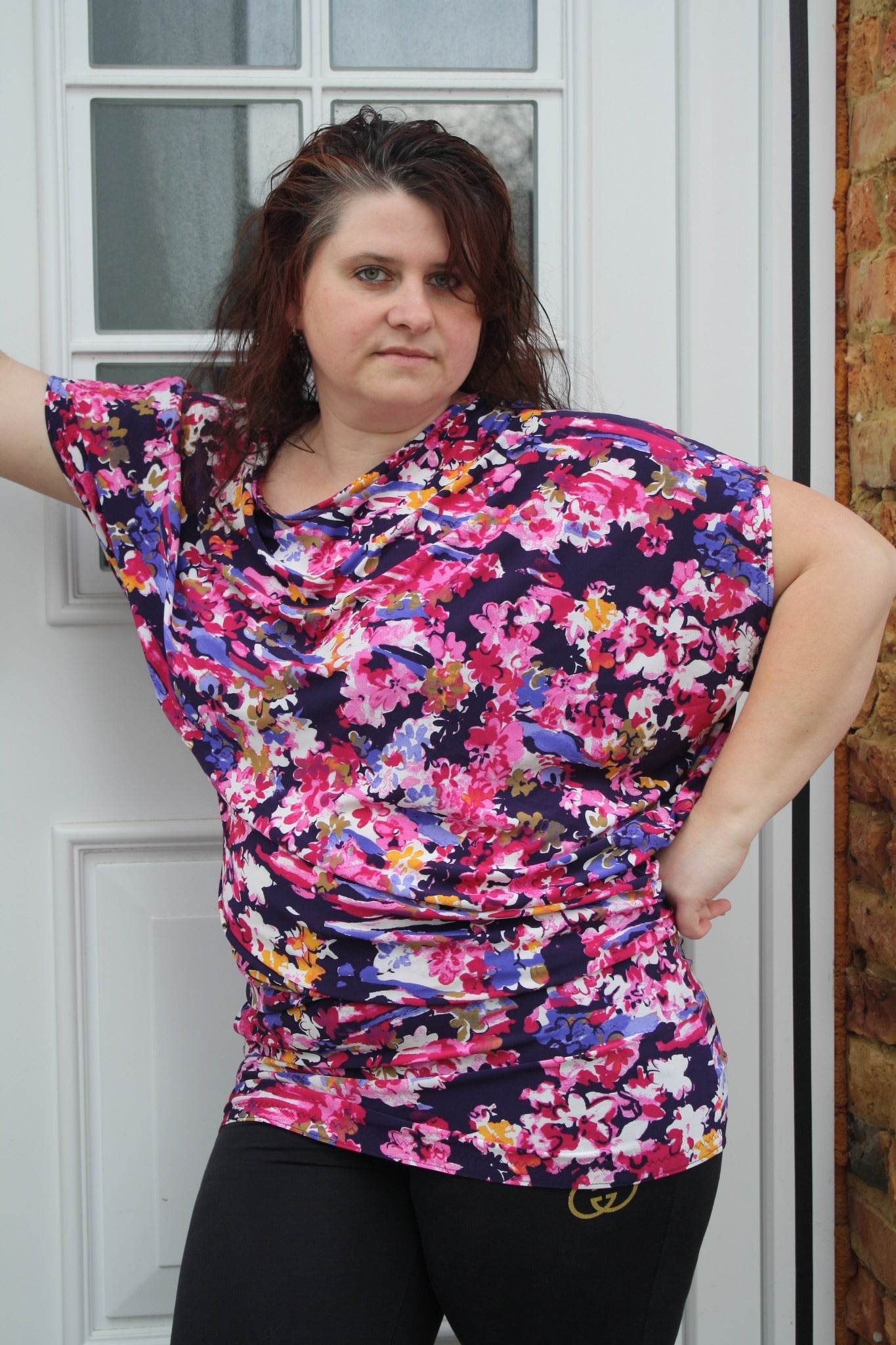 Schnittmuster Lady Crooked Kleid Damen Gr. XS - XXL - Sewando