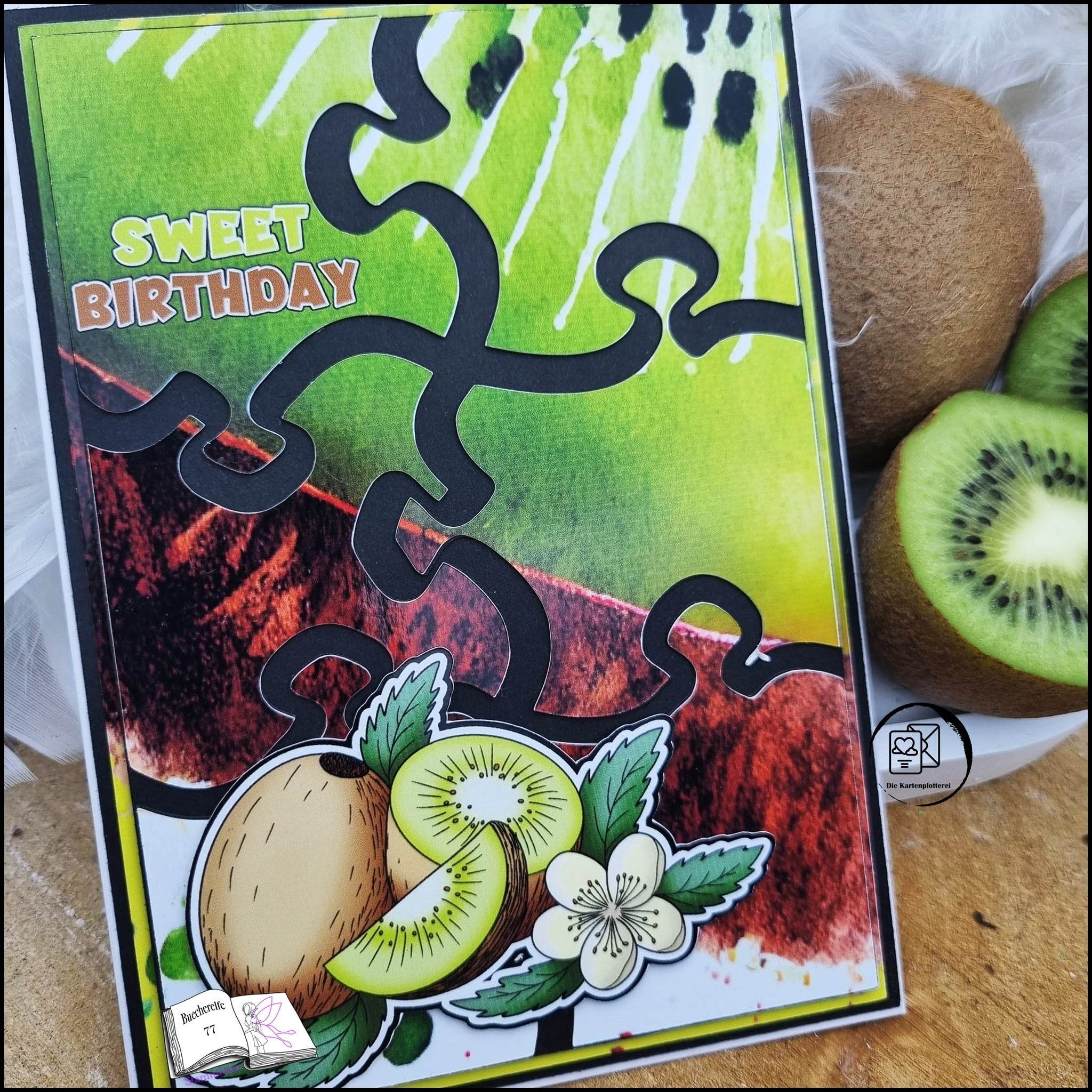 Digiset Kiwi, Plotten, Sublimation, Drucken, Digistamp, Digipaper - Sewando