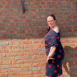 Schnittmuster Lady Crooked Kleid Damen Gr. XS - XXL - Sewando