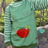 Big Swoodie Troyer, Hoodie, Knopfpullover für 105cm-140cm Körpergröße - Sewando