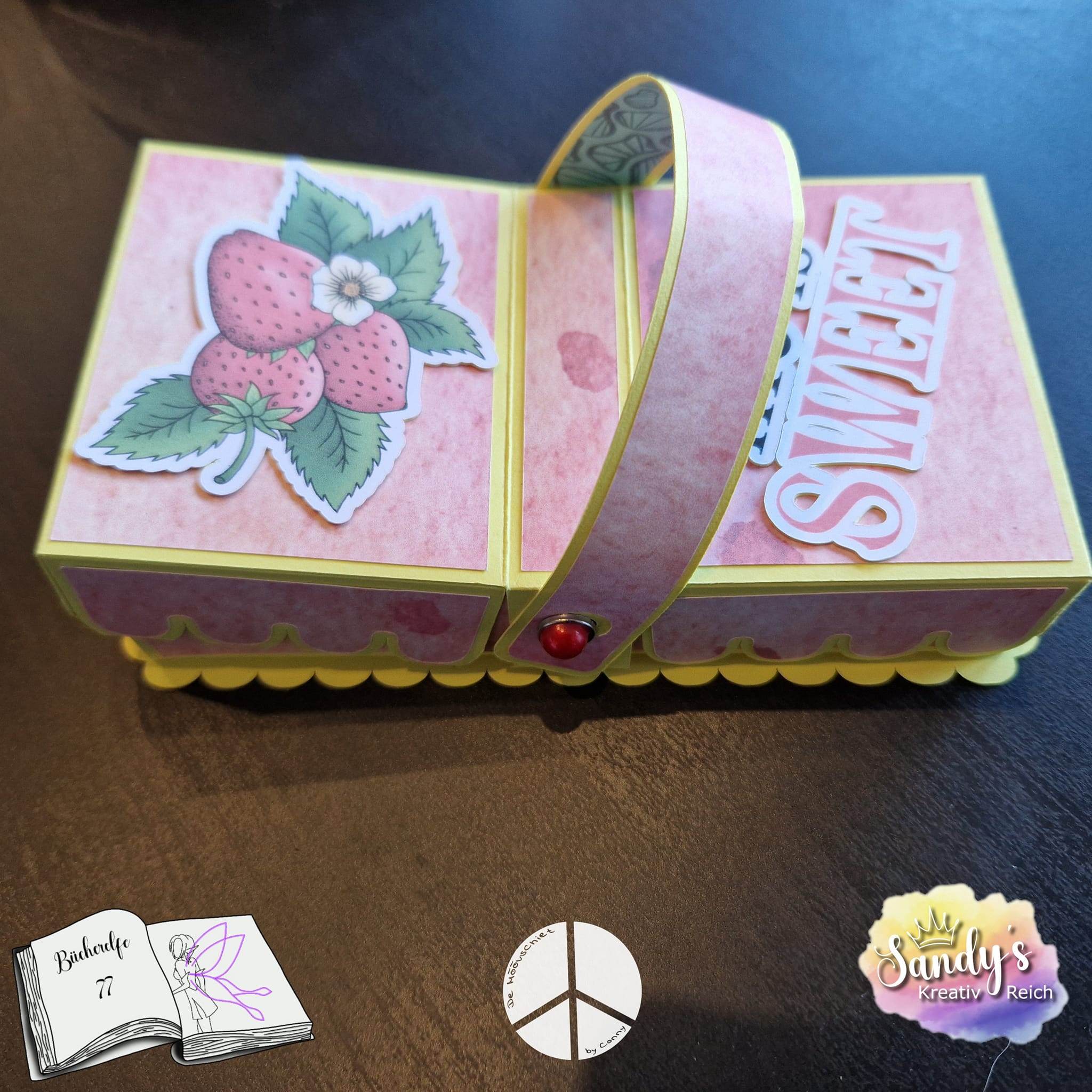 Digiset Erdbeere, Digistamp, Digipaper, Plotterdatei, Sublimation, Druck - Sewando