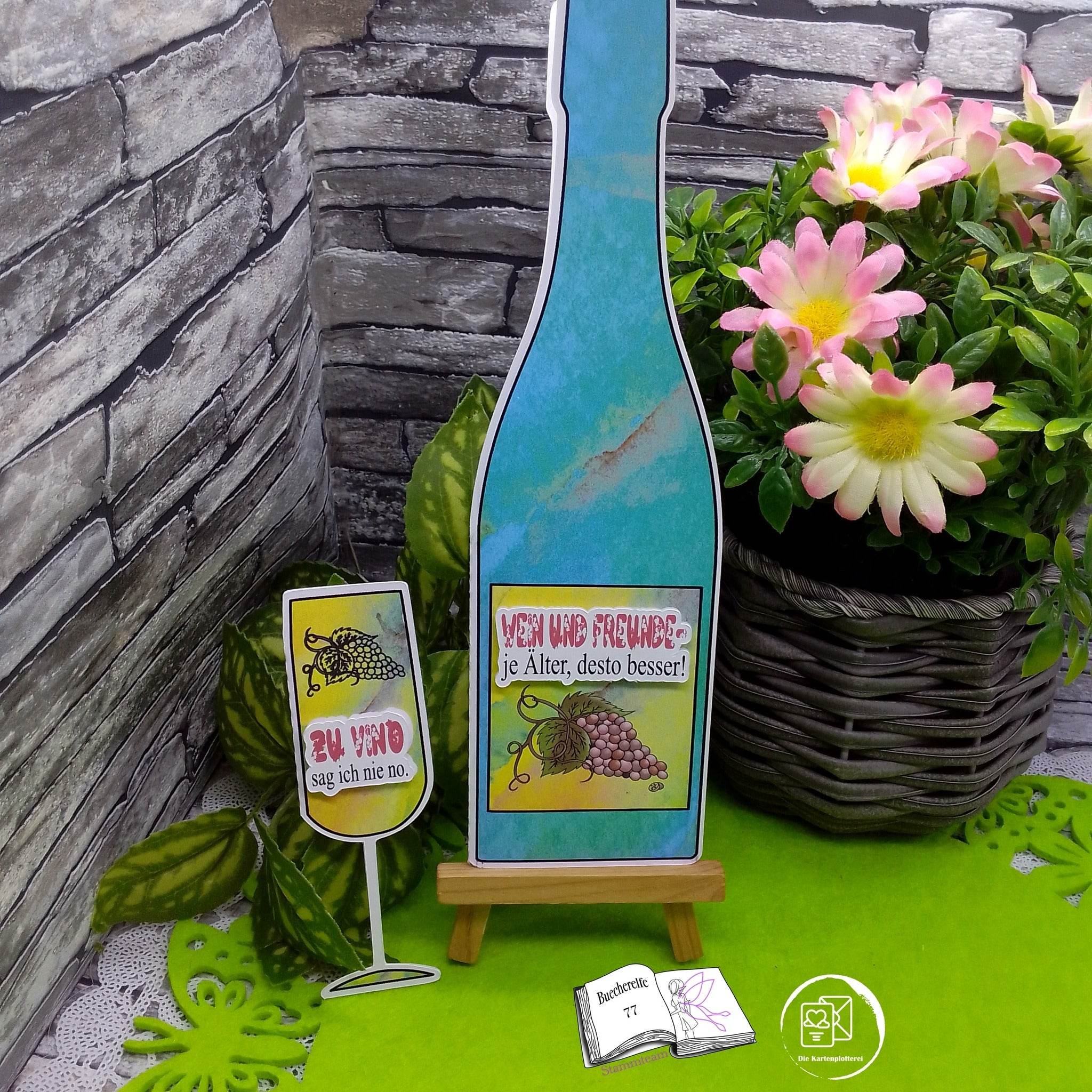 Digiset Weintrauben Plotten, Sublimation, Drucken, Digistamp, Digipaper ! - Sewando
