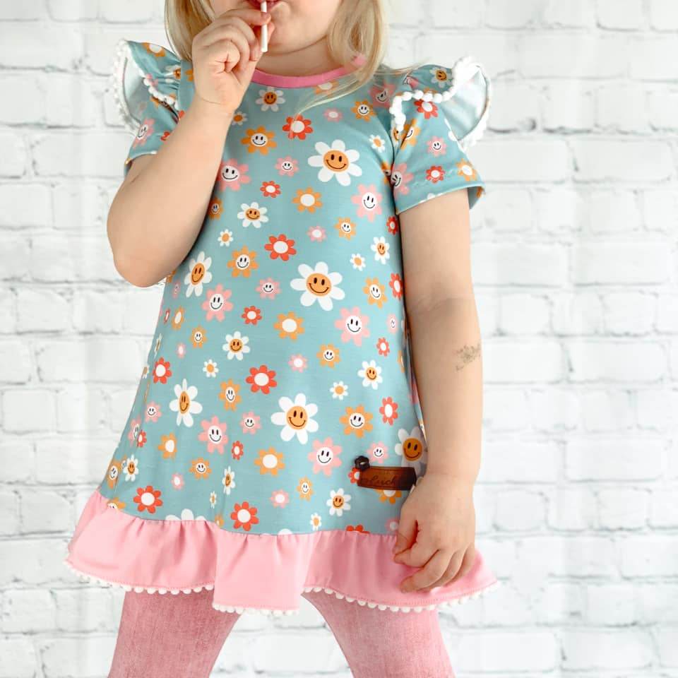 Schnittmuster Tunika/Kleid Zuckersüß Größe 74-164 - Sewando