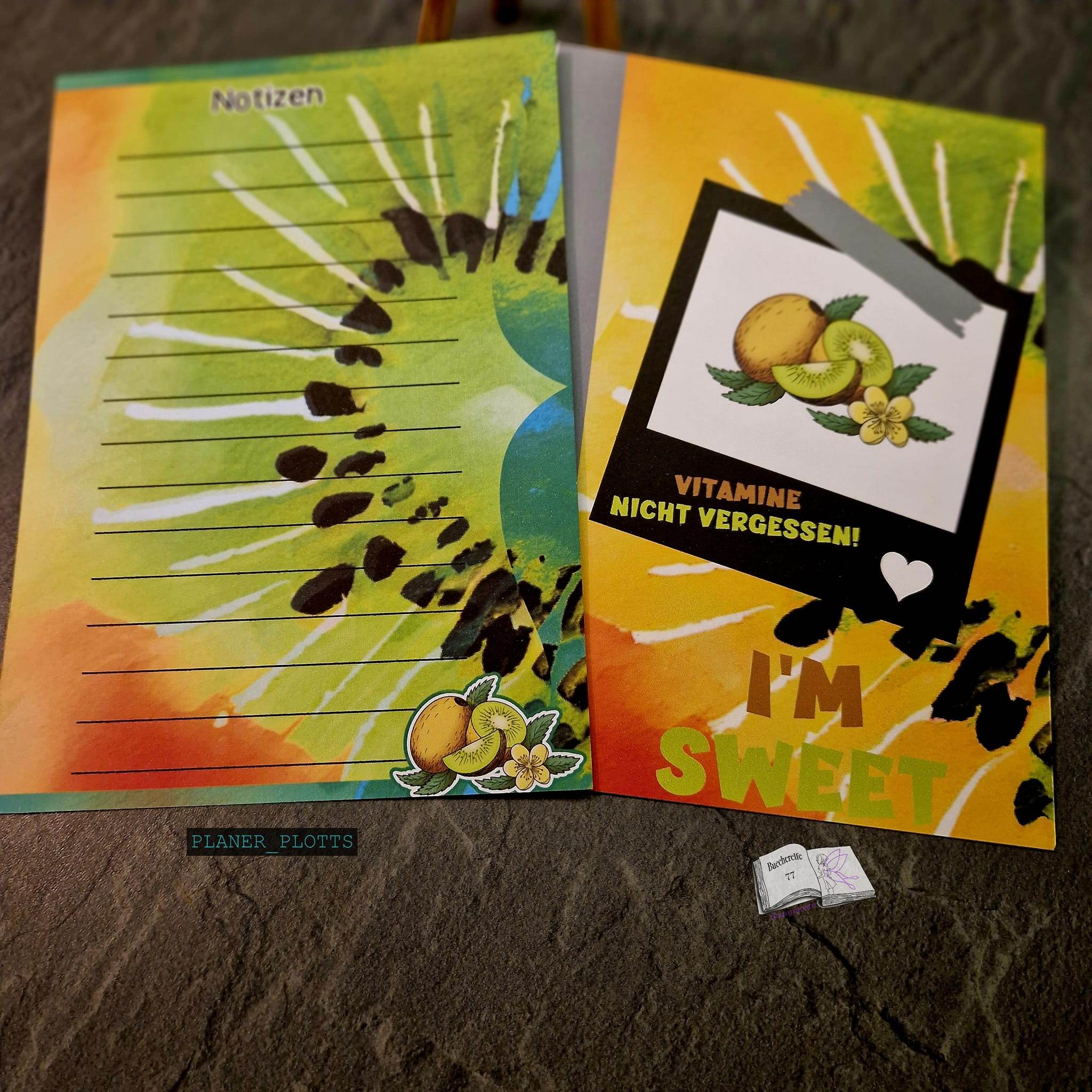Digiset Kiwi, Plotten, Sublimation, Drucken, Digistamp, Digipaper - Sewando