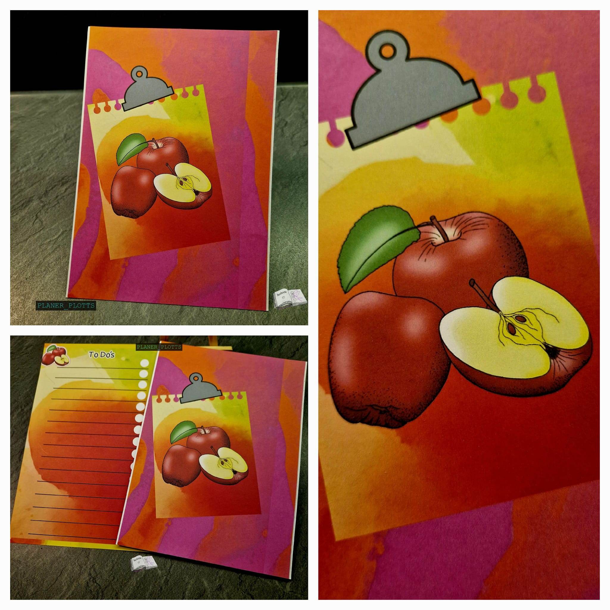 Digiset Äpfel, Digistamp, Digipaper, Plotterdatei, Sublimation, Druck - Sewando