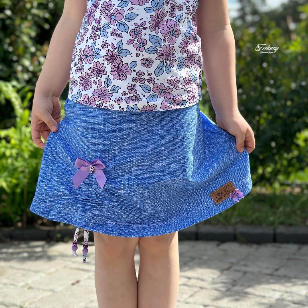 Schnittmuster Roggings Rock mit Leggings für Mädchen Gr. 92-164 - Sewando