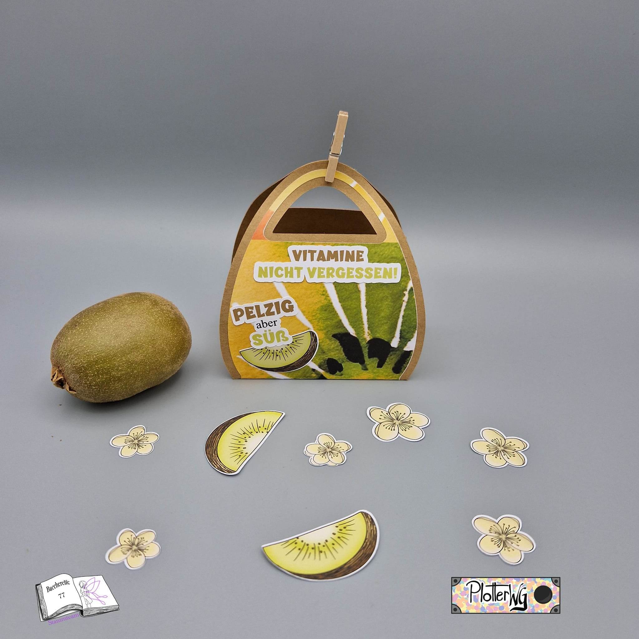 Digiset Kiwi, Plotten, Sublimation, Drucken, Digistamp, Digipaper - Sewando