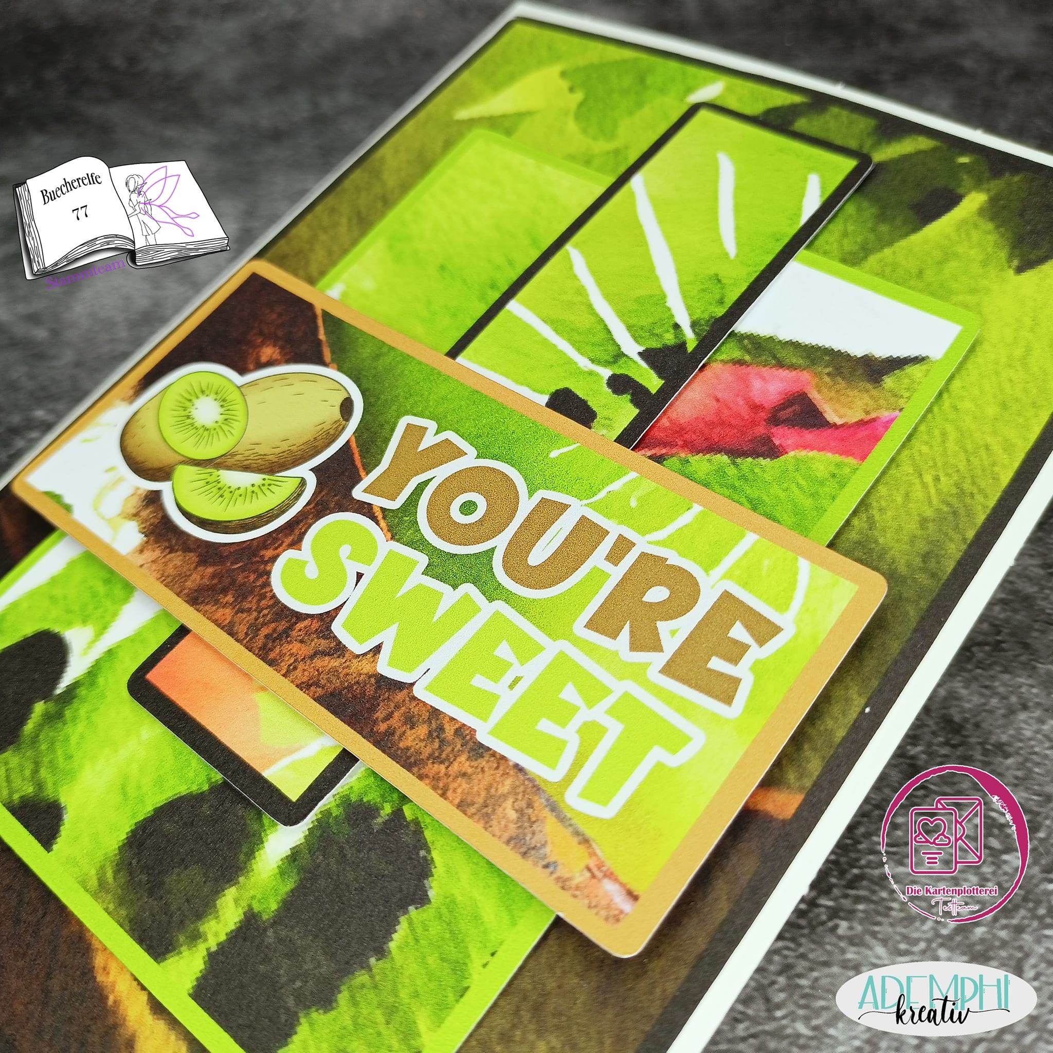 Digiset Kiwi, Plotten, Sublimation, Drucken, Digistamp, Digipaper - Sewando
