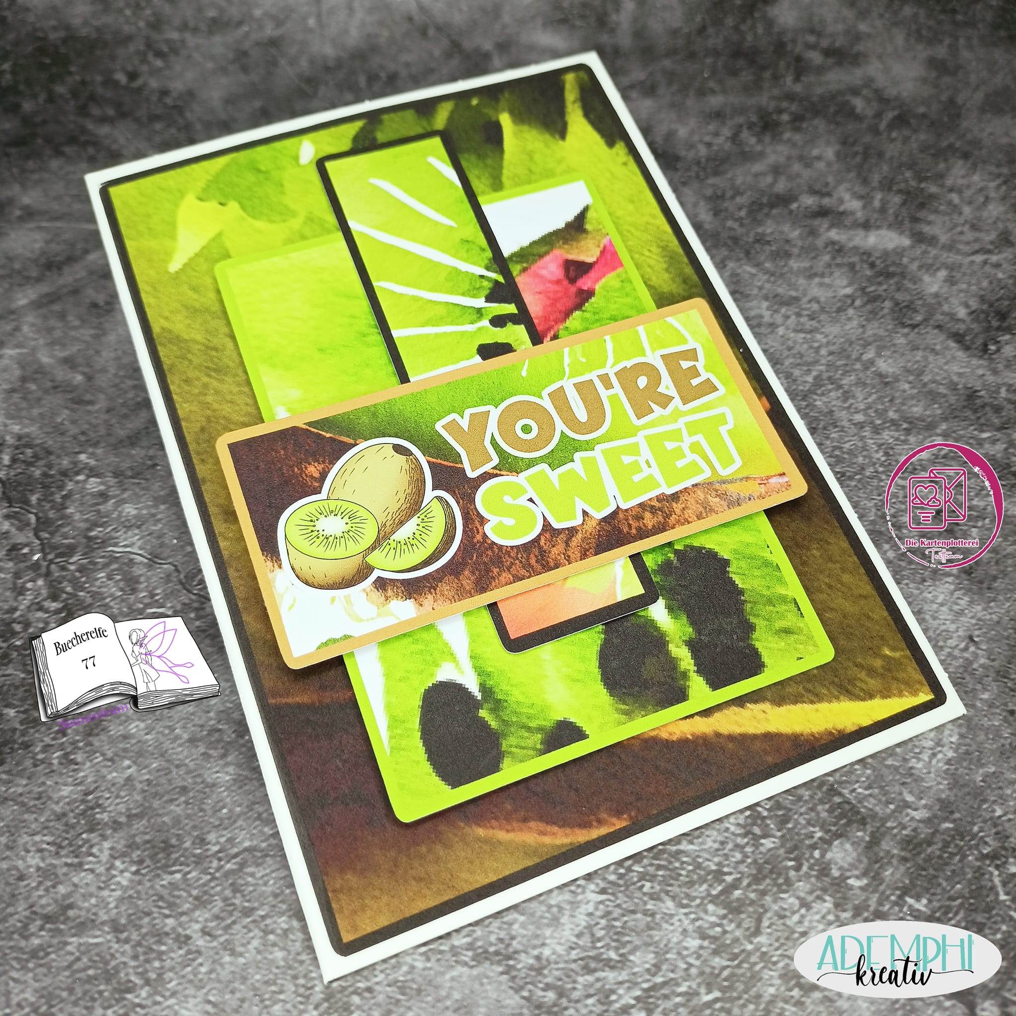 Digiset Kiwi, Plotten, Sublimation, Drucken, Digistamp, Digipaper - Sewando