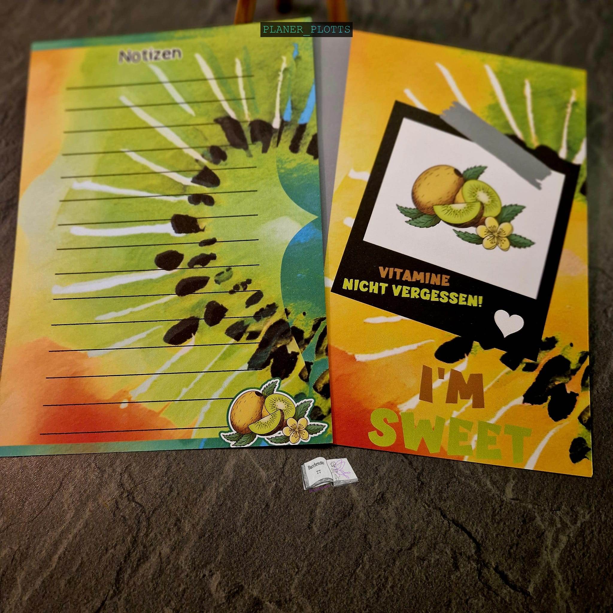 Digiset Kiwi, Plotten, Sublimation, Drucken, Digistamp, Digipaper - Sewando