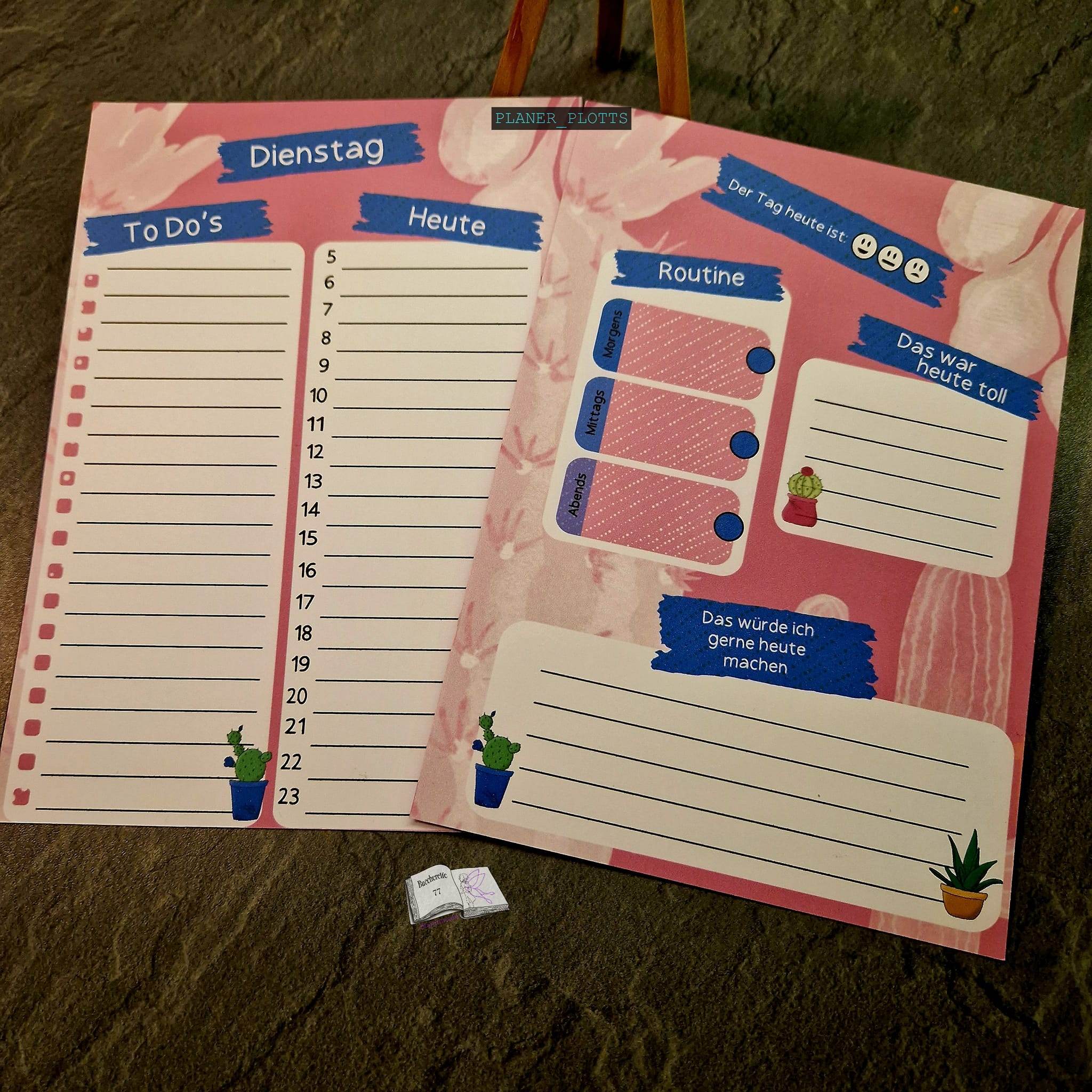 Digiset Kaktus Freunde Plotterdatei, Sublimation, Digistamp, Digipaper - Sewando