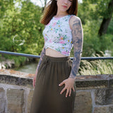 eBook Crop-Top mit Twist "Viola" Größe 30-50 Schnittmuster & Nähanleitung