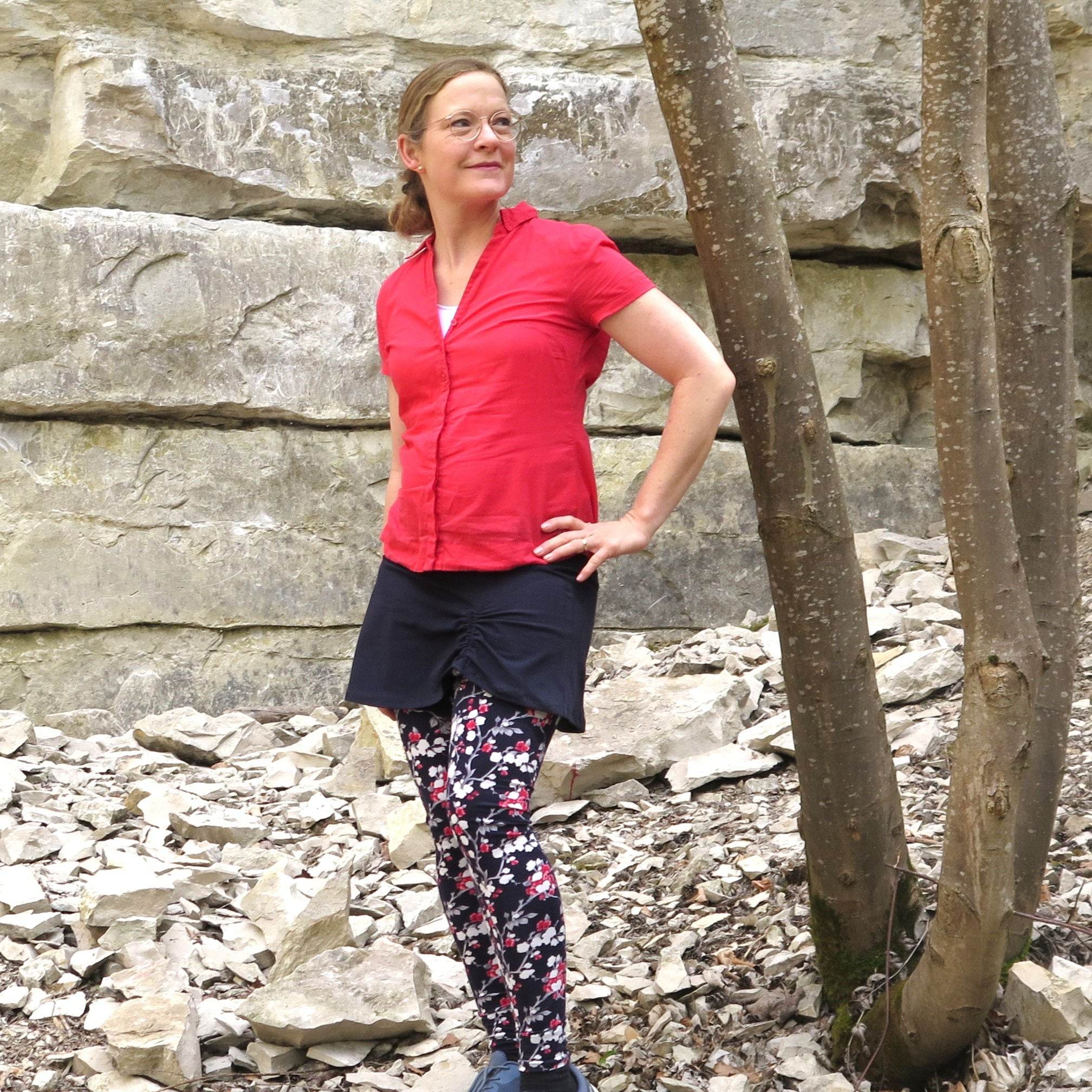 Schnittmuster Rock mit Leggings Roggings für Damen Gr. 32-46 - Sewando