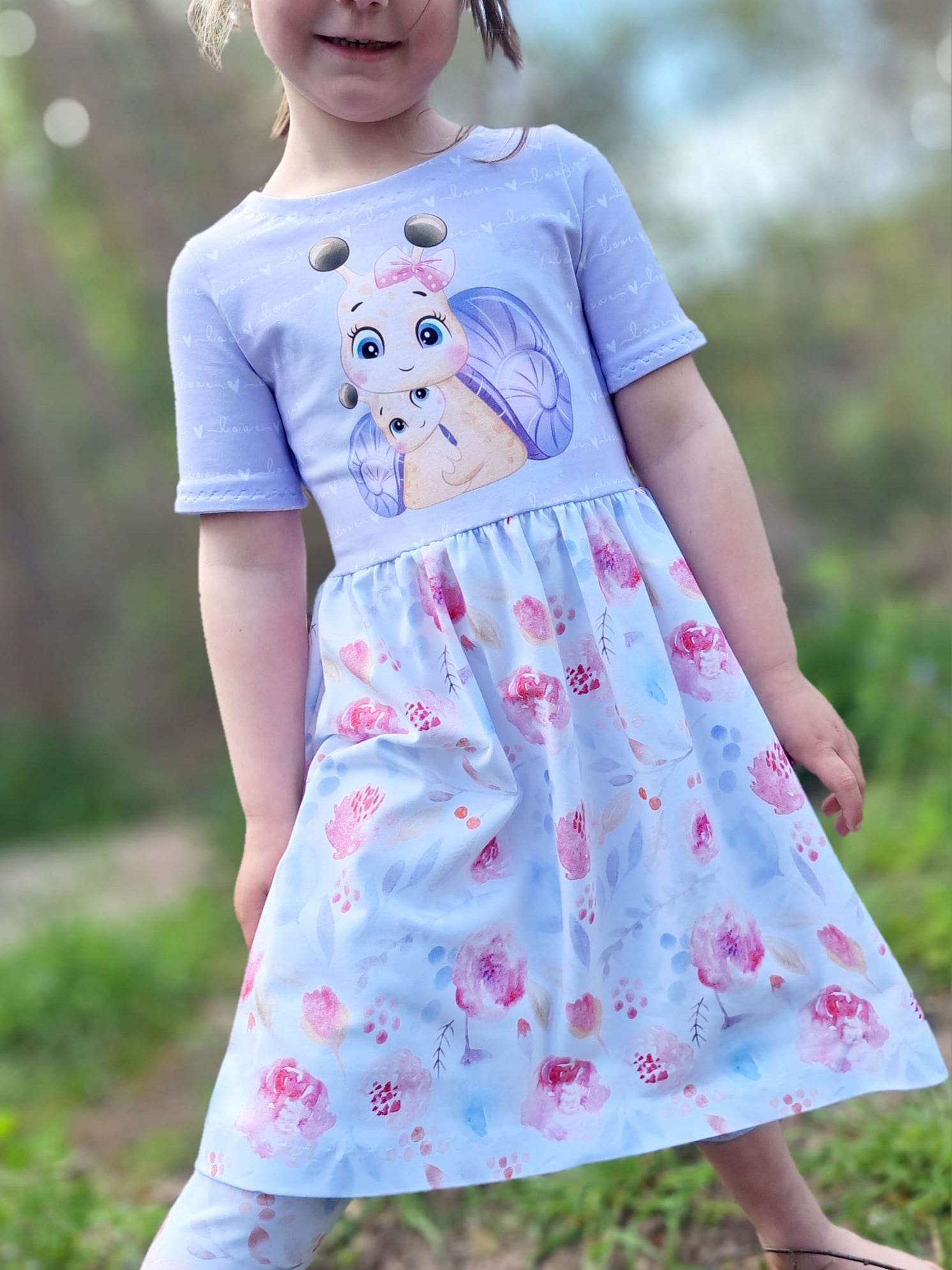 Kleid Noélia, Schnittmuster Grösse 86-152 - Sewando