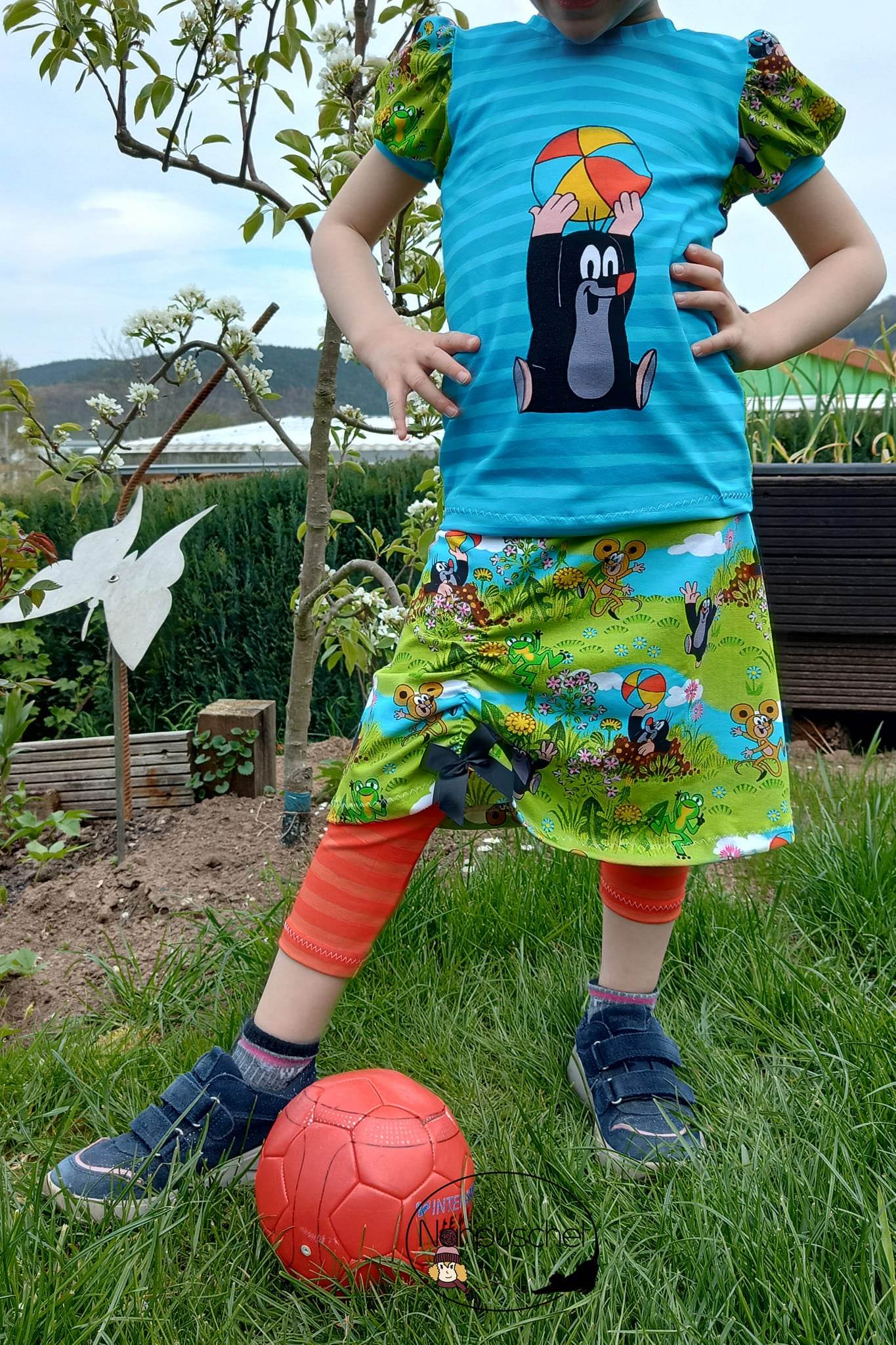 Schnittmuster Roggings Rock mit Leggings für Mädchen Gr. 92-164 - Sewando