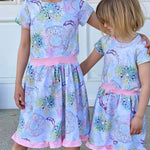 Kleid NOVA Gr. 104 - 164 inkl. A0 - Sewando