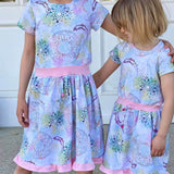 Kleid NOVA Gr. 104 - 164 inkl. A0 - Sewando