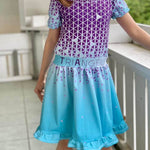 Kleid NOVA Gr. 104 - 164 inkl. A0 - Sewando