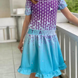 Kleid NOVA Gr. 104 - 164 inkl. A0 - Sewando