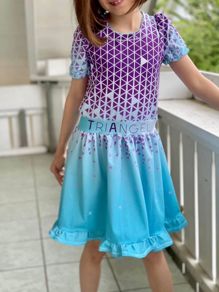 Kleid NOVA Gr. 104 - 164 inkl. A0 - Sewando