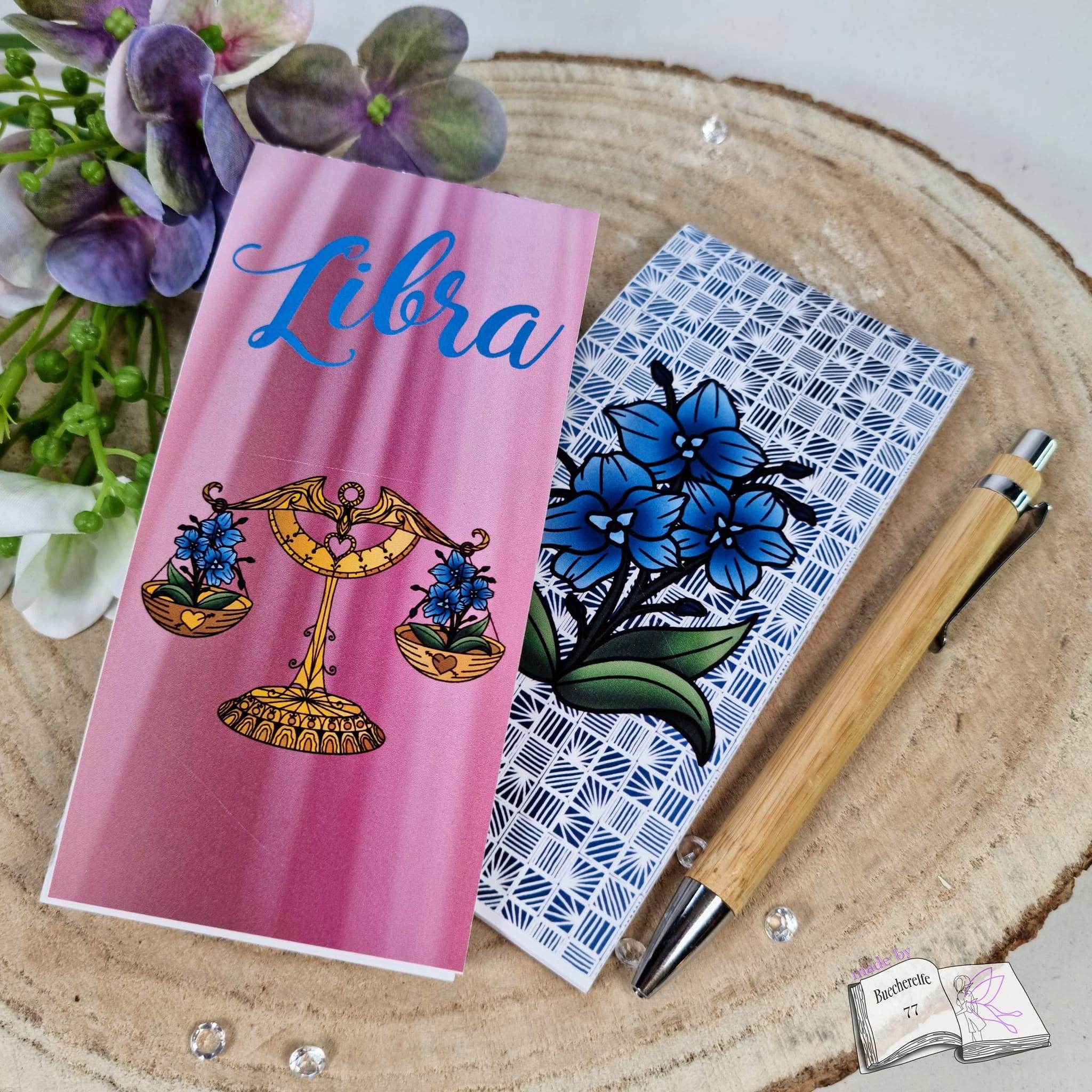 Plotterdatei Waage mit Orchidee Digiset, Sublimation, Druck, Basteln - Sewando