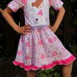 Kleid NOVA Gr. 104 - 164 inkl. A0 - Sewando