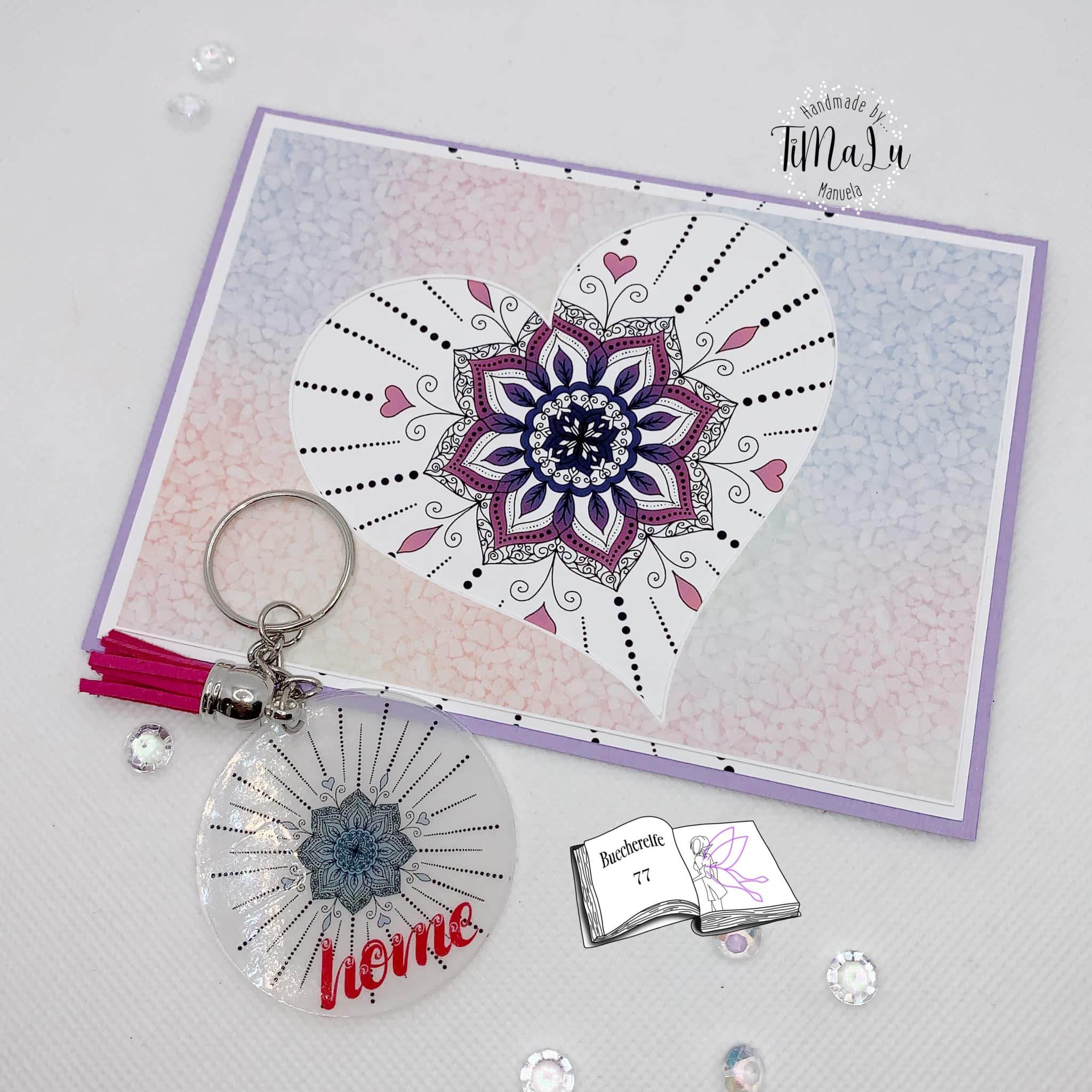 Digiset Strahlen Mandala, Plotterdatei, Sublimation, Digistamp, Digipaper - Sewando