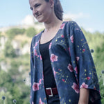 JaKimo Schnittmuster und Nähanleitung für Kimono Jacke Gr. 32-54 - Sewando