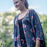 JaKimo Schnittmuster und Nähanleitung für Kimono Jacke Gr. 32-54 - Sewando