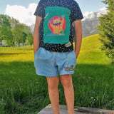 Schnittmuster Sommershorts Hose Amora für Mädchen Gr. 122-164 - Sewando