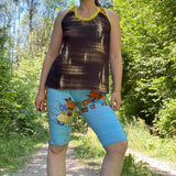 Schnittmuster Racerback Tanktop mit Kellerfalte Kira für Damen Gr. 32-52 - Sewando